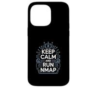 Penetration Testing "KEEP CALM AND RUN NMAP" Cultura Hacker Custodia per iPhone 14 Pro Max