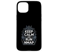 Penetration Testing "KEEP CALM AND RUN NMAP" Cultura Hacker Custodia per iPhone 15 Plus