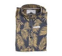 Penfield Donna Navy/Marroncino Teslin T-Shirt Nuovo