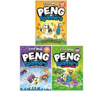 Peng and Spanners Series 3 Books Collection Set By Steve Webb (Peng and Spanners, When Pigs Go Bad! & The Swamp Thing!)