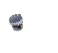 Pengchang 1 pz Compatibile con Siemens Compatibile con Bosch Tappo della Pompa di Scarico della Lavatrice Tappo dell'Acqua Tappo del Filtro manopola Copertura Accessori(A Blue)