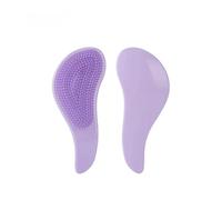 Pengchang 1 pz Massaggio Antistatico Spazzola for Capelli Doccia Massaggio Spazzola for Capelli Pettine Salone Strumento for Lo Styling dei Capelli Manico Magico Pettine(Purple)