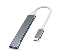 Pengchang 4/5/7 Porte USB3.0 Tipo C Hub concentratore Docking Station Lettore di schede SD TF PD Ricarica Rapida for Computer Portatile MacBook Notebook(4 in 1 Type C)