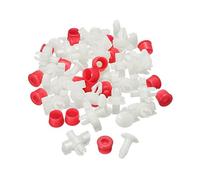 PENGFA Wshao Store 52 pz Tappi a Morsetti Tappi Gommommes Porta Guarnizione Striscia Clip compatibili con Mercedes Benz W123 Auto Auto Fissaggio del Fermo Automatico