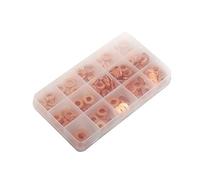 PENGFA Wshao Store Impianti universali 150pcs Rondelle di Rame Guarnizione Assortimento Diesel Impostare Kit di Riparazione dell'iniettore Comune