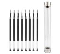 PenghaiYunfei 8 Ricariche Per Penna a Sfera Sostituibili, Adatte Per la Maggior Parte Delle Penne di Marca, Inchiostro Tedesco a Flusso Libero, con Pennino a Sfera Medio da 0,5 mm