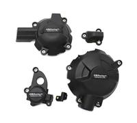 PengHuas Protezione Laterale del Motore for BMW S1000R M1000R S1000RR M1000RR 2019-2022 2023 Coperchio di Protezione Frizione Alternatore Moto Carter Statore Motore Moto(Color:D)