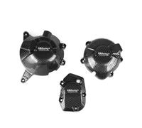 PengHuas Protezione Laterale del Motore for Kawasaki Z900 Z900se 2017-2024 Accessori Moto Frizione Magneto Copertura della Pompa Motore Coperture Protezioni Carter Statore Motore Moto(Color:B)