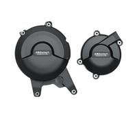 PengHuas Protezione Laterale del Motore for KTM 690 Duke 2011-2021 690 SMC 2019-2024 690/R Enduro 2008-2018 Cofano Motore for Motocicletta Carter Statore Motore Moto(1 Set Black)