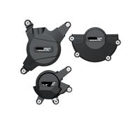 PengHuas Protezione Laterale del Motore Misura for Honda CBR600RR CBR 600 RR 2007-2024 Kit di Modifica delle Parti di Protezione Motore della Frizione Motociclo Carter Statore Motore Moto(A)