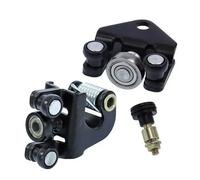 PENGNAQP rullo scorrevole Compatibile Con Opel Per Movano 8200080754 7700352379 7701048702 Rulli Cerniera Porta Scorrevole Destra O Sinistra Superiore Centrale E Inferiore(Left)
