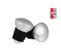 Pengo Home Confezione 2 tappi salvagusto Soave in plastica silver Pengo