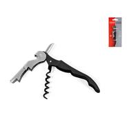 Pengo Home Levatappi cameriere 2 leve Soave in metallo con impugnatura nera Pengo