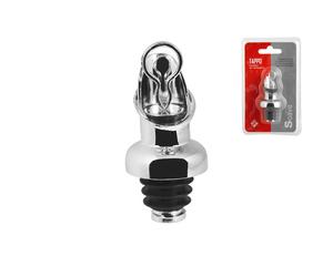 Pengo Home Tappo versatore salvagoccia Soave in plastica argento Pengo