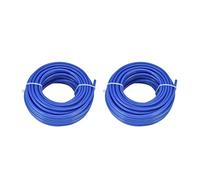 PENGQIANJU 2 pezzi 4 mm filo di nylon blu tosaerba accessori silenzioso efficiente (10 m)
