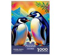 Penguin 1000 Pezzi Cute Animals Puzzle Classici Impegnativo E Difficile Per Difficoltà Sfida Per Adulti E Bambini Da 14 Anni E Più Puzzle Per Gioco Familiare, Festa Aziendale Regalo Giocattolo Colora
