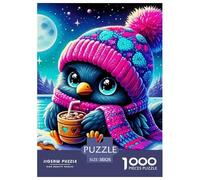 Penguin 1000 Pezzi Cute Animals Puzzle Classici Impegnativo E Difficile Per Difficoltà Sfida Per Adulti E Bambini Da 14 Anni E Più Puzzle Per Gioco Familiare, Festa Aziendale Regalo Giocattolo Colora