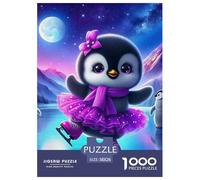 Penguin 1000 Pezzi Cute Animals Puzzle Classici Impegnativo E Difficile Per Difficoltà Sfida Per Adulti E Bambini Da 14 Anni E Più Puzzle Per Gioco Familiare, Festa Aziendale Regalo Giocattolo Colora