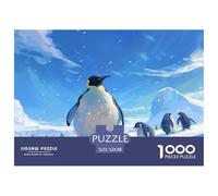 Penguin 1000 Pezzi Puzzle Giochi Educativi Wildlife Jigsaw Home Decorazione Puzzles Regalo Per Gli Adulti 52x38cm/1000pcs