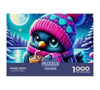 Penguin 1000 Pezzi-Puzzle Puzzle Adulti Impegnativo E Difficile Per Straordinario Regalo Per Amore E Amico 52x38cm/1000pcs