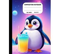 Penguin Adventure Composition Notebook: Cute and Fun for Children & Teens , Perfect for Notes and Writing ,College Ruled, 120 Pages