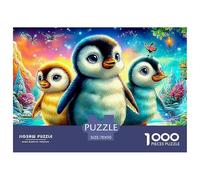 Penguin AdventureIntricate 1000-Piece Jigsaw Puzzles for Adults Presenting A World of Challenging Puzzle Games - These Stand As The Premier Gift Jigsaw Puzzles for Adults And Kids Age 12 Years Up 70x
