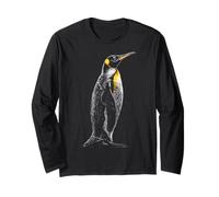 Penguin Animal Lover Uomini Donne Grafica Polo Nord Maglia a Manica