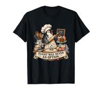 Penguin Baker for Cupcake Baking Pasticceria Chef Maglietta