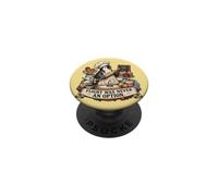 Penguin Baker For Cupcake Baking Pasticceria Chef PopSockets PopGrip Adesivo