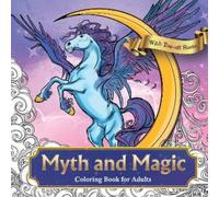 Penguin Books Myth and Magic: Colouring Book for Adults with Tear ou (Tascabile)