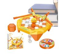 Penguin Chick On Ice Knock Game For Educational Family Play | Interactive Multi-player Design Provides Fun Entertainment For Kids, Family Game Nights, And Parties.