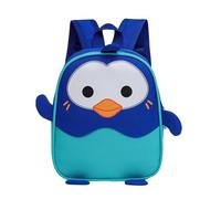 Penguin Fashion Toddler Backpack Cute Children School Cartoon Animal Bag Piccolo Zaini Nuoto Zaino per Bambini, Blu, Taglia unica