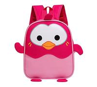 Penguin Fashion - Zaino per bambini, con scomparto per scarpe, Rosso, taglia unica