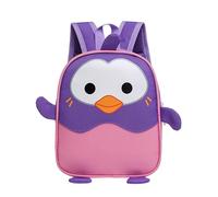 Penguin Fashion - Zaino per bambini, con scomparto per scarpe, Viola, taglia unica
