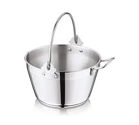 Penguin Home® Jam Pan | Pentola Maslin da 4.5 litri | Acciaio inossidabile maniglia con serratura|Adatto a induzione lavastoviglie frigorifero e congelatore|Diametro 24cm|Pentola |