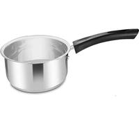 Penguin Home® Pentola per latte antiaderente 14 cm 1 litro|Cassaforte a induzione con manico fenolico|Lattiera in acciaio inossidabile con doppio beccuccio versatore|