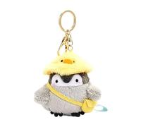 Penguin Keychain - Cute Stuffed Animal Backpack Pendant, Key Chain, Plush Flightless Bird Charm Accessory | Soft Miniature Wildlife Trinket for Purse Wallet Backpack Stocking Stuffers Birthday