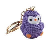 Penguin Keychain - Penguin Bag Charm | Animal Bag Charm, Portable Key Holder, Purse Animal Keychains Resin, Animals Keyring Home Car Keys Keychain Holder For Kids Ladies And Birthday, Viola, Consulte