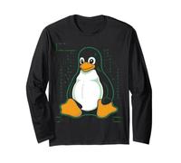 Penguin Linux Maglia a Manica