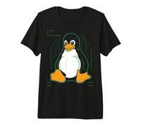Penguin Linux Maglietta Premium