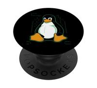 Penguin Linux PopSockets PopGrip Adesivo