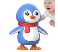 Penguin musicale ballato - Penguin giocattoli che strisciano musicale, giocattoli elettrici PingunsJets | Jou Ramper per il bambino, lo sviluppo jo uets, giuria educativa con luce e suono, appre