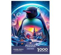 Penguin, Puzzle Da 1000 Pezzi, Esperienza Immersiva Che Rafforza Osservazione, Problem Solving E Pazienza, Ideale Per Momenti Di Calma E Riflessione Personale, Adatto A Partire Dai 12 Anni, 70x50cm/