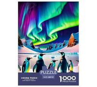 Penguin, Puzzle Da 1000 Pezzi, Gioco Educativo E Divertente Che Favorisce Interazione E Lavoro Di Squadra, Attività Piacevole Per Momenti Comuni E Rilassanti, Adatto A Partire Dai 12 Anni, 52x38cm/1
