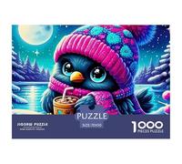 Penguin, Puzzle Da 1000 Pezzi, Gioco Sociale E Interattivo Che Stimola Collaborazione E Spirito Competitivo, Ideale Per Serate in Famiglia O Con Amici, Adatto A Partire Dai 12 Anni, 70x50cm/1000pcs