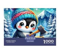 Penguin, Puzzle Da 1000 Pezzi, Immagini Splendide E Raffinate, Perfetto Per Incorniciare, Adatto Dai 12 Anni, 70x50cm/1000pcs