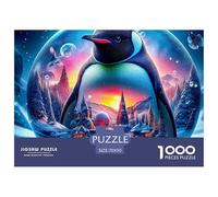 Penguin, Puzzle Da 1000 Pezzi, Passatempo Condiviso Che Sviluppa Pazienza, Scambio E Collaborazione, Ideale Per Famiglie O Gruppi Di Amici, Adatto A Partire Dai 12 Anni, 70x50cm/1000pcs