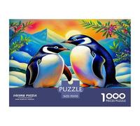 Penguin Puzzle Da 1000 Pezzi Per Amici in Riunione: Collaborare E Passare Un Momento Unico!