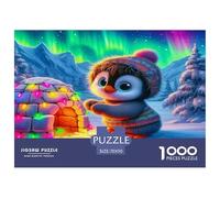 Penguin Puzzle Da 1000 Pezzi Per Chi Ama I Viaggi: Rivisita Luoghi Meravigliosi E Migliora L'attenzione!