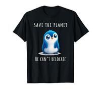 Penguin Save The Planet Maglietta